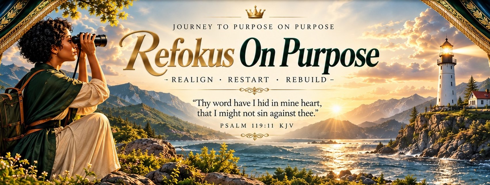 Refokus On Purpose artwork: journey to purpose on purpose